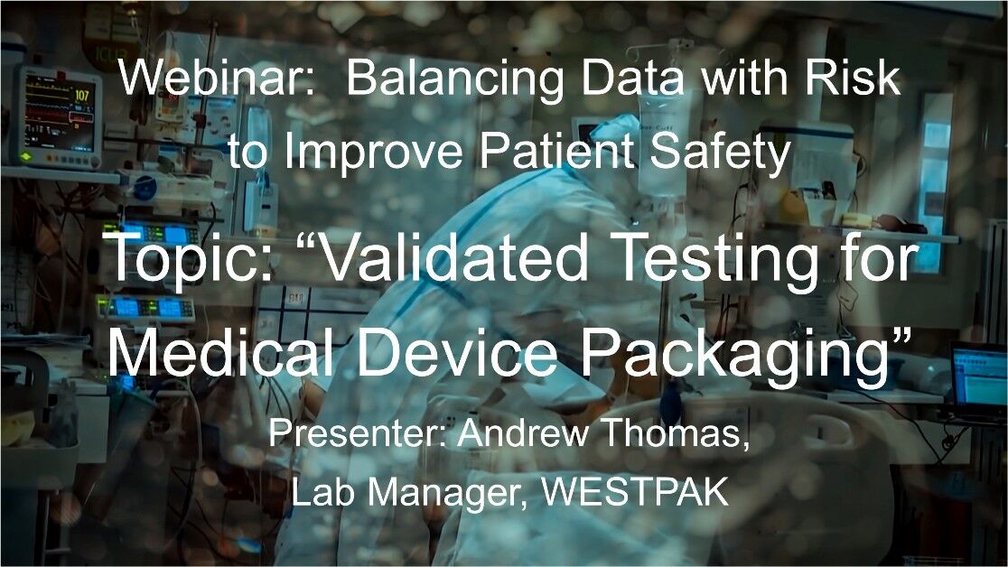 Webinar: Balancing Data with Risk to Improve Patient Safety