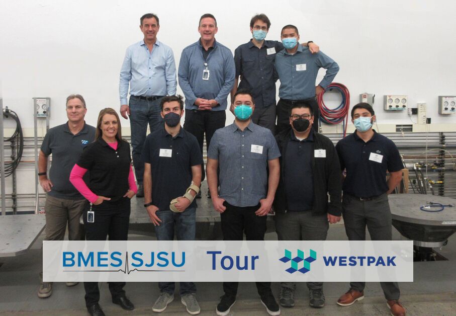 SJSU BMES Students Tour San Jose Test Lab