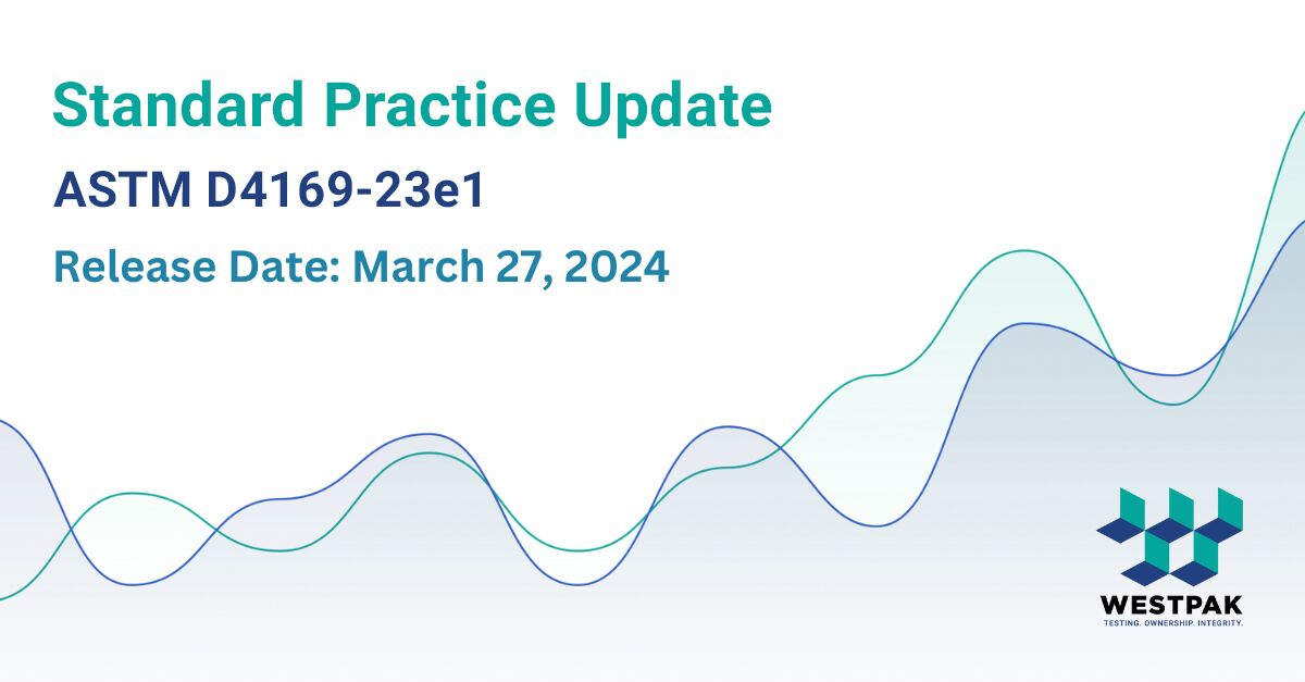 ASTM D4169-23e1 Was Released March 27, 2024 - See What Changed